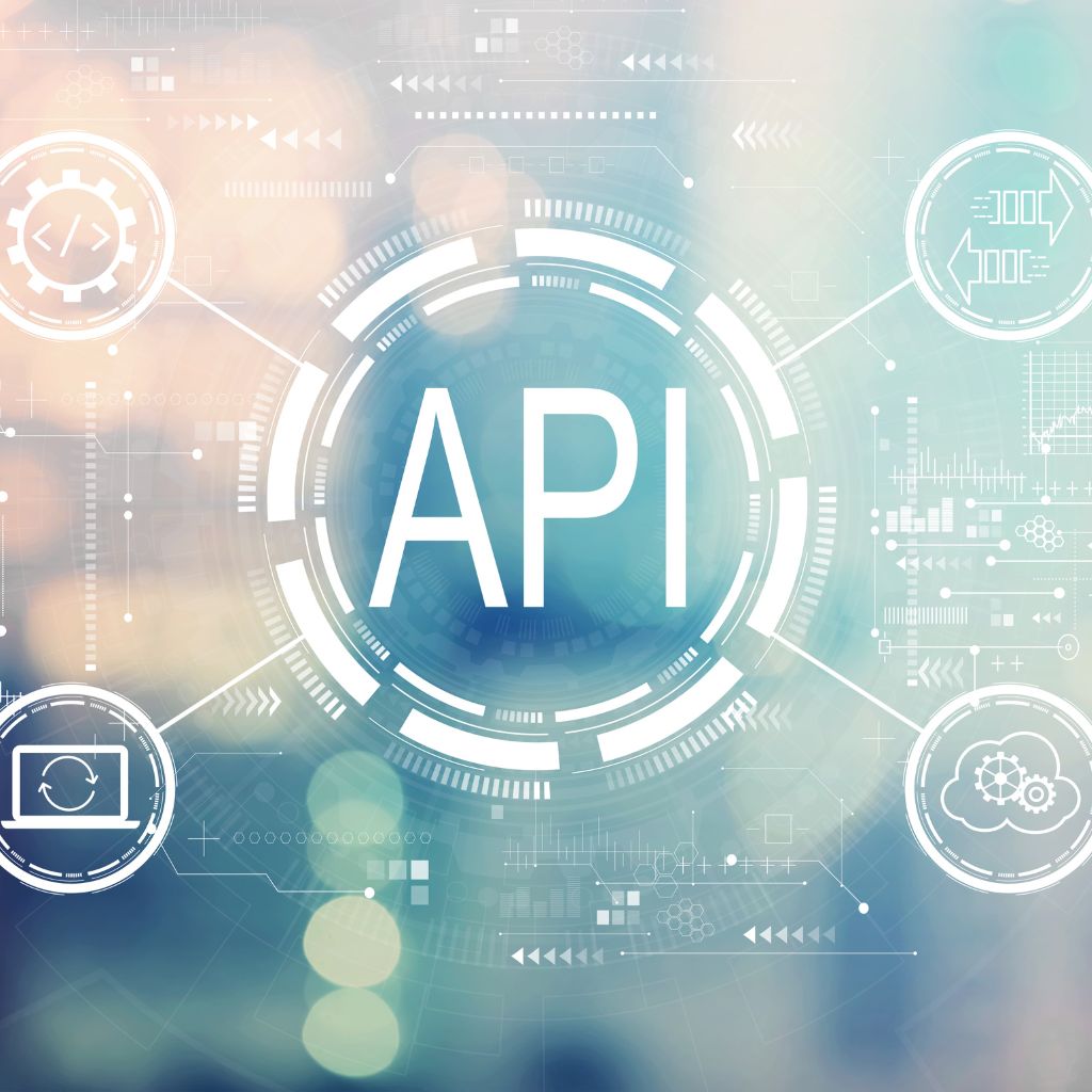 API Development & Integration illustration mockup