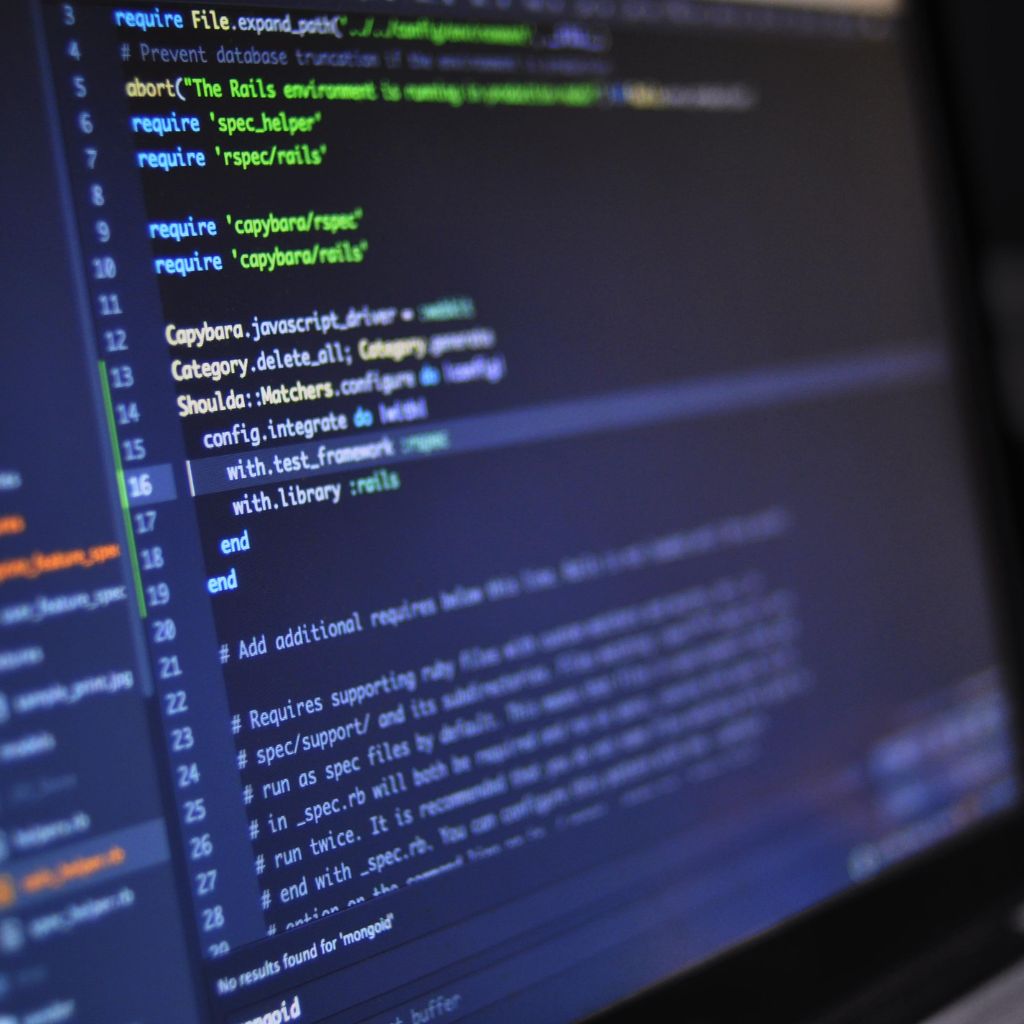Custom Web Application Development illustration mockup