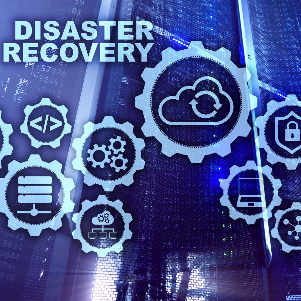Disaster planning storm background