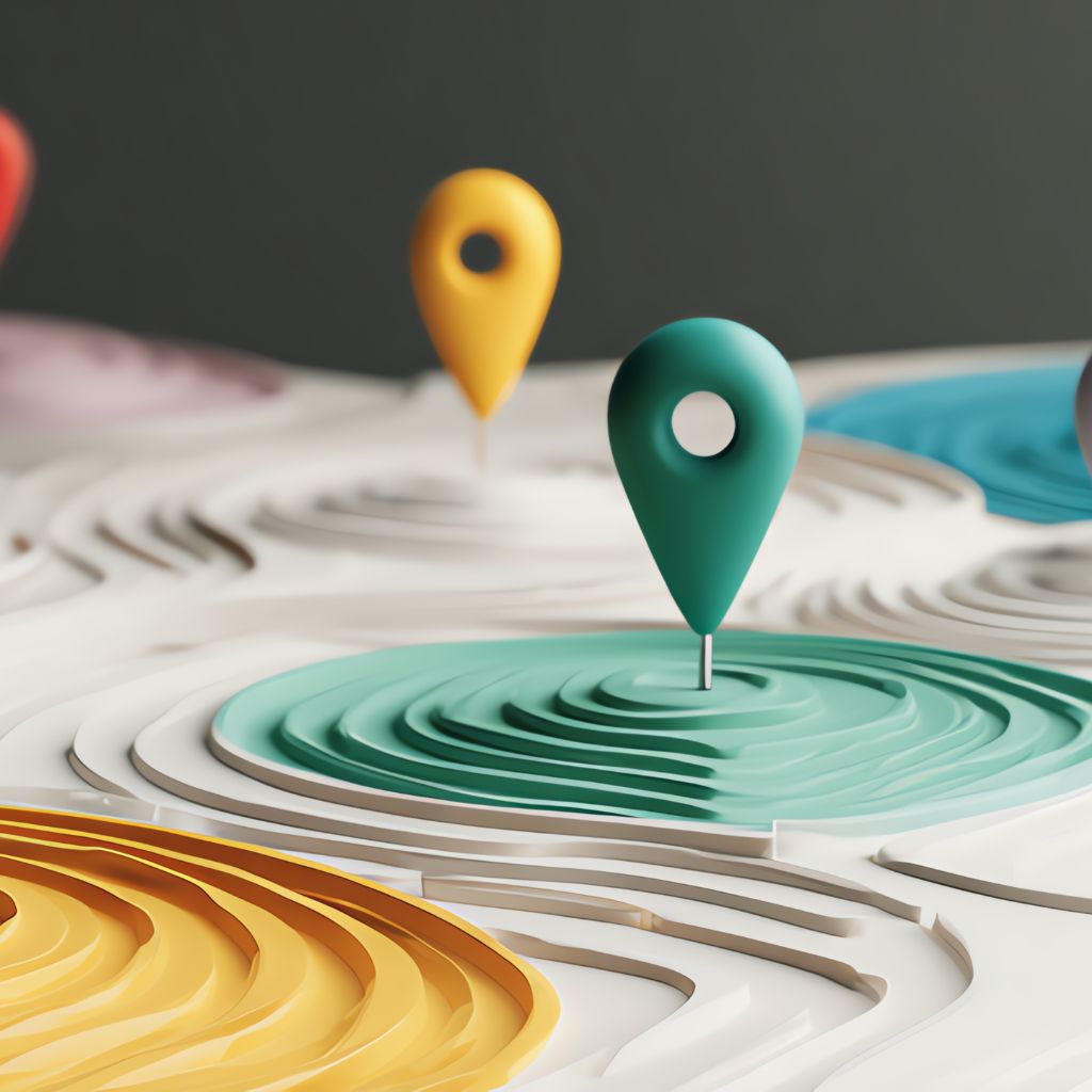 Location based GPS coordinates path mapping