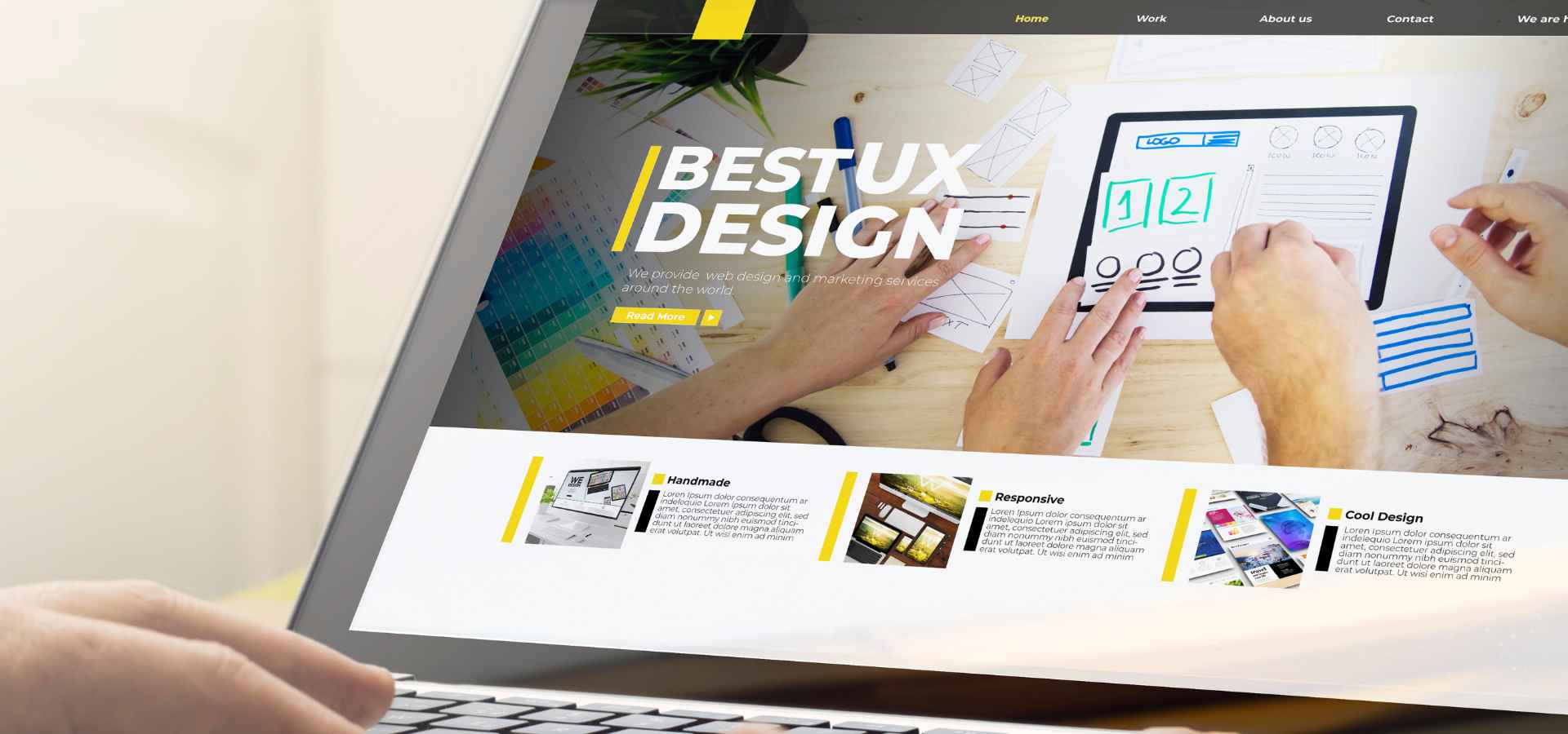 Premium Dashboard and Mobile App Mockup Illustration
